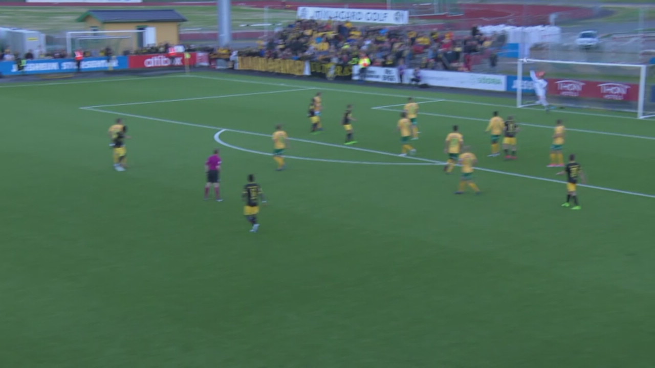 Bonke scoret sitt første LSK-mål